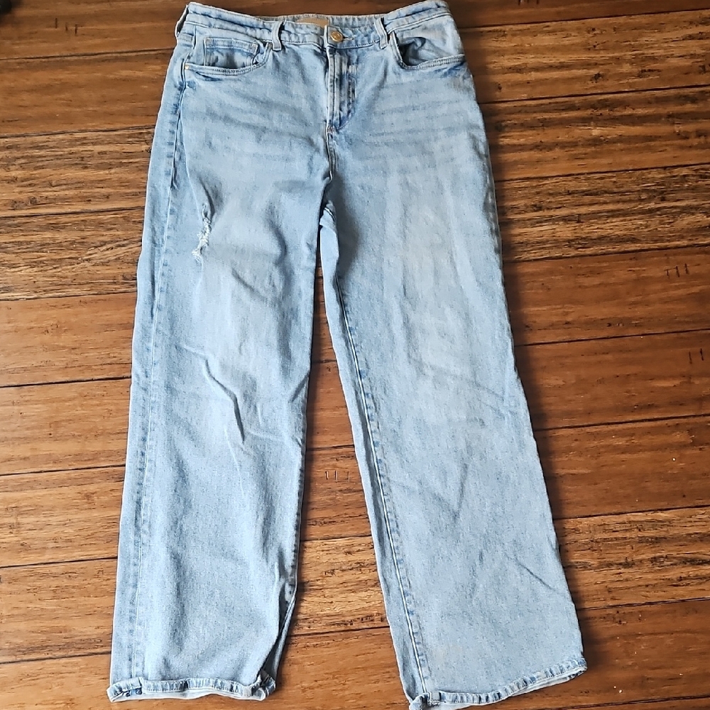 Kut from the Kloth Sky Blue Straight Leg Jeans